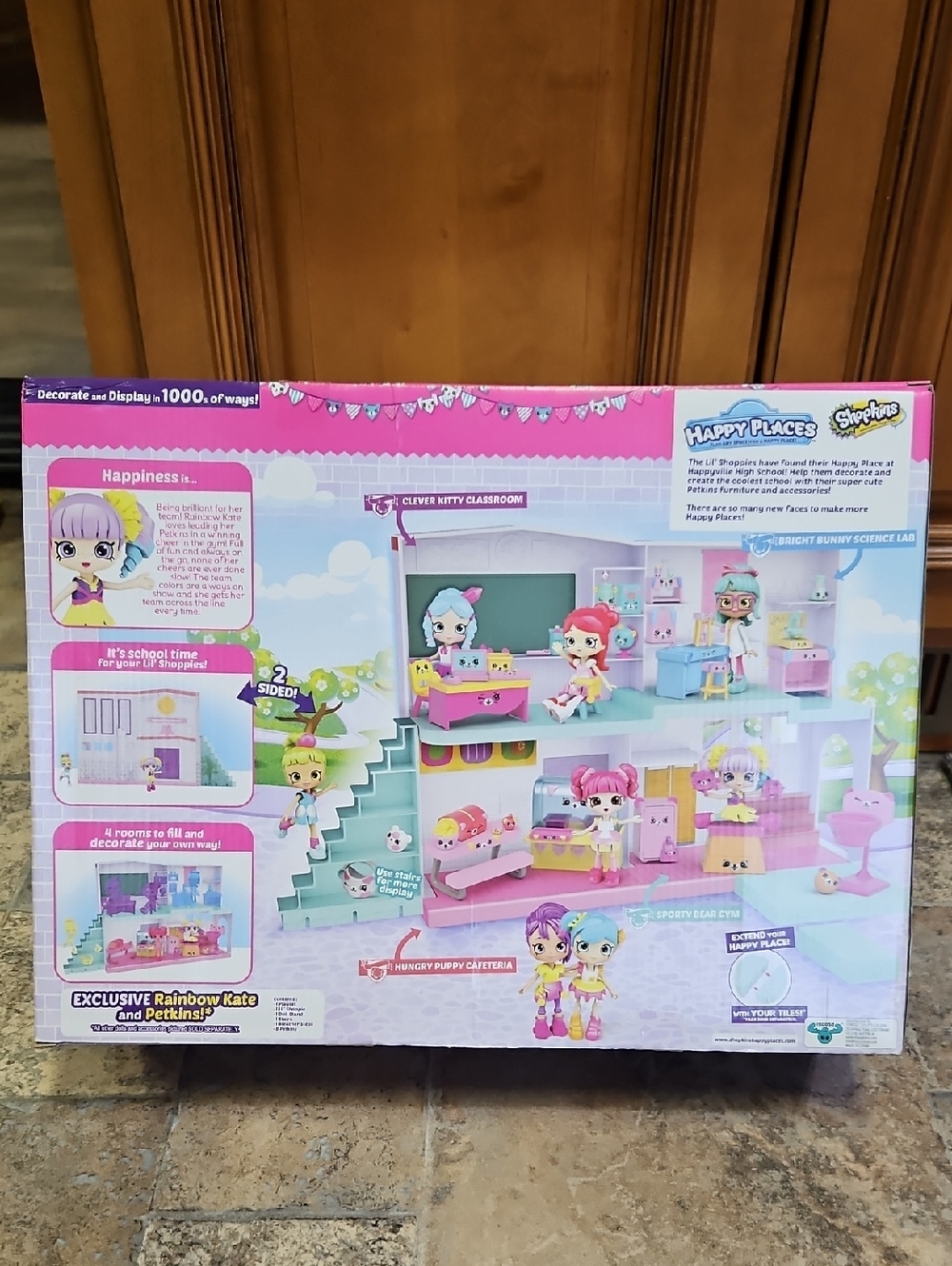 Shopkins Happy Places Happyville High School Playset NIB - Picture 7 of 9